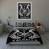 Nordic-inspired symbolic design. Bedding Duvet cover sets Duvet covers Pillowcases gifts (1 * Duvet Cover 2 * Pillowcases, without duvet insert)