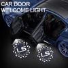 2 шт. Для LS 2005-2024 LS300 LS400 LS500 LS600 LS460 Светодиодные лампы-эмблемы Освещение дверей автомобиля Проектор