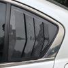 Для Honda Accord 8-го поколения Седан 2008-2013 Задняя решетка окна Боковая накладка-жалюзи Накладка Отверстие Вентиляционное отверстие АБС Карбоновое волокно Черный