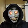 Creepy Halloween Mask Smiling Demons The Evil Cosplay Props Horror Holiday Party Decoration 2025 Festival Gift Glowing Masque