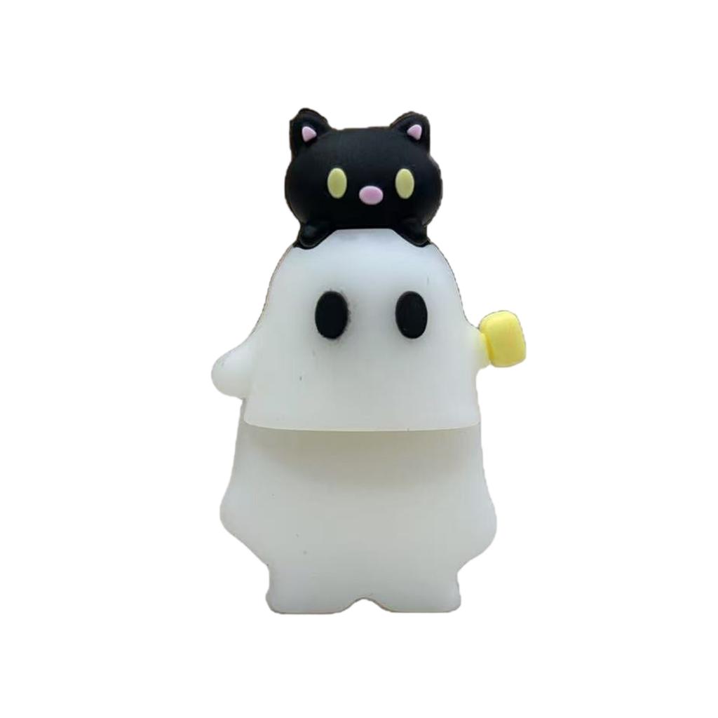 Ghostees Mystery Phone, Phone Figure Surprise Toy, Halloween Phones Shaped Doll, Applicable To All Models Of Mobile Phones