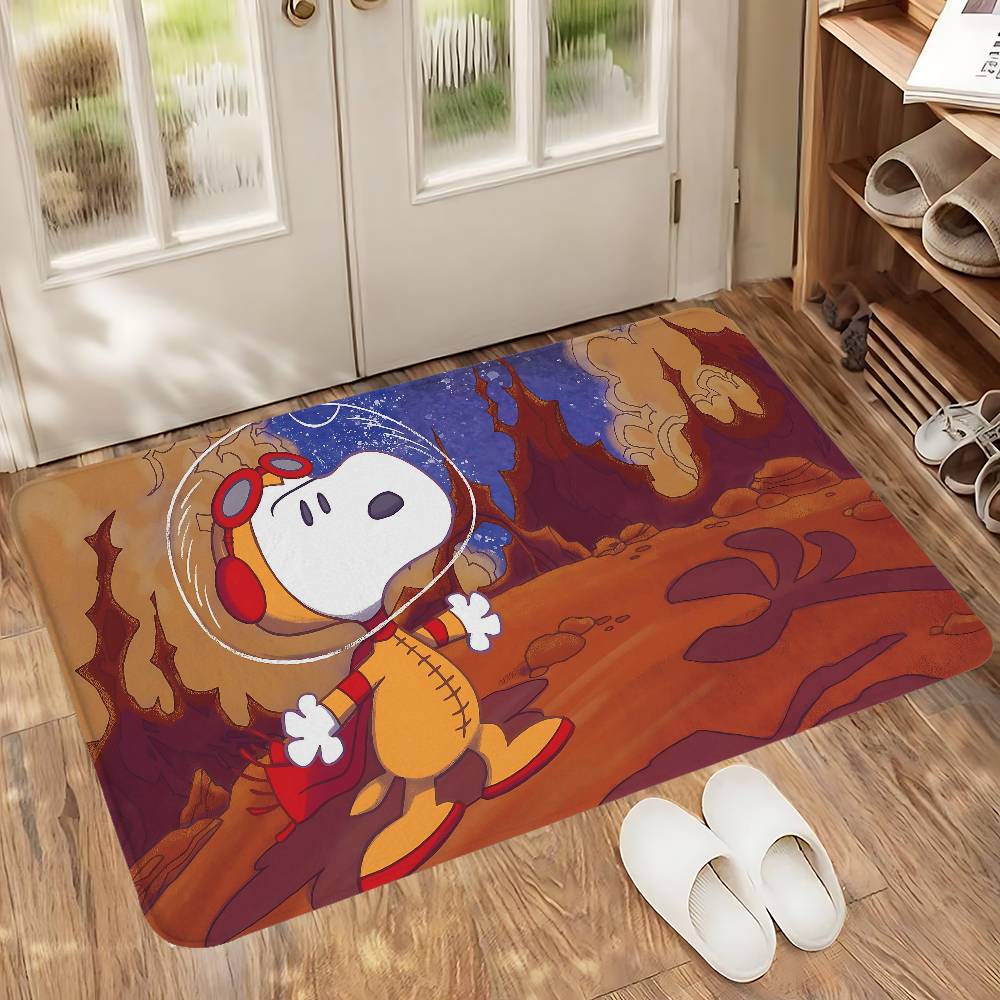 Cartoon S-SnoopyS Carpet For Living Room Sofa Decor Modern Rug Floor Mat For Men Bedroom Durable Area Rugs