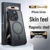 Smorss Магнитный матовый чехол для телефона для iPhone 15 Pro