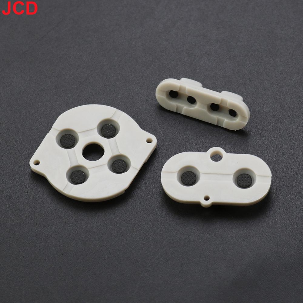 JCD 1set For Game Boy Color GBC Game Console Shell Housing Silicon Start Select Keypad Rubber Conductive Button A-B d-pad
