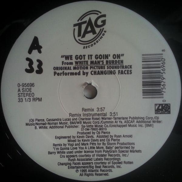 12inch Record CHANGING FACES - We Got It Goin' On 095696 Atlantic 1995 US Rap & Hip-Hop/R&B Used