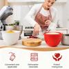 Силиконовая крышка для чаши миксера KitchenAid 5 кварт, складной многоразовый вкладыш