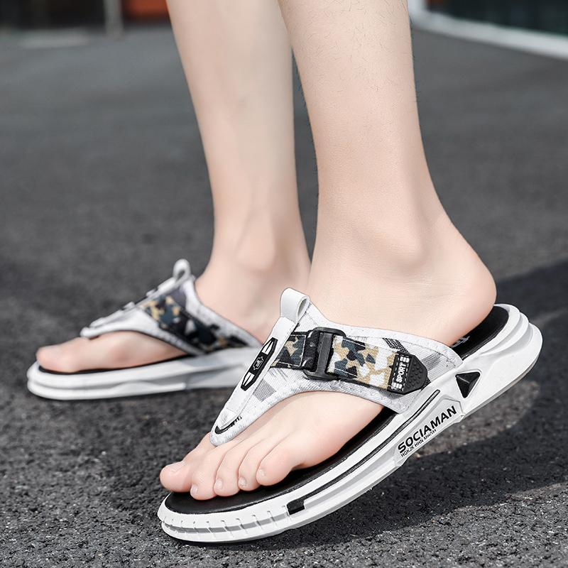 Summer Flip Flops Mens Slippers Casual Shoes Beach Sandals Outdoor Slides Walking Comfort Designer Luxury