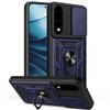 AMORUS For OnePlus Nord 5 5G/Ace 5 Ultra 5 5G Case Kickstand PC+TPU Phone Cover with Camera Lens Slider