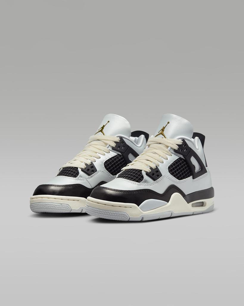 FZ8585-070 Nike GS Air Jordan 4 Retro Чистый платиновый