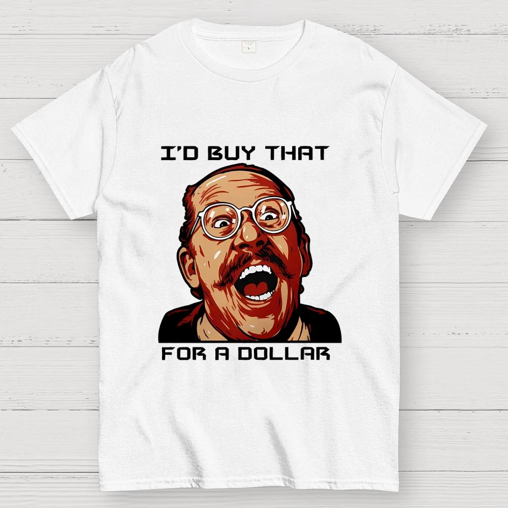 For A Dollar Unisex Cotton Summer Casual Cool Loose T-Shirt