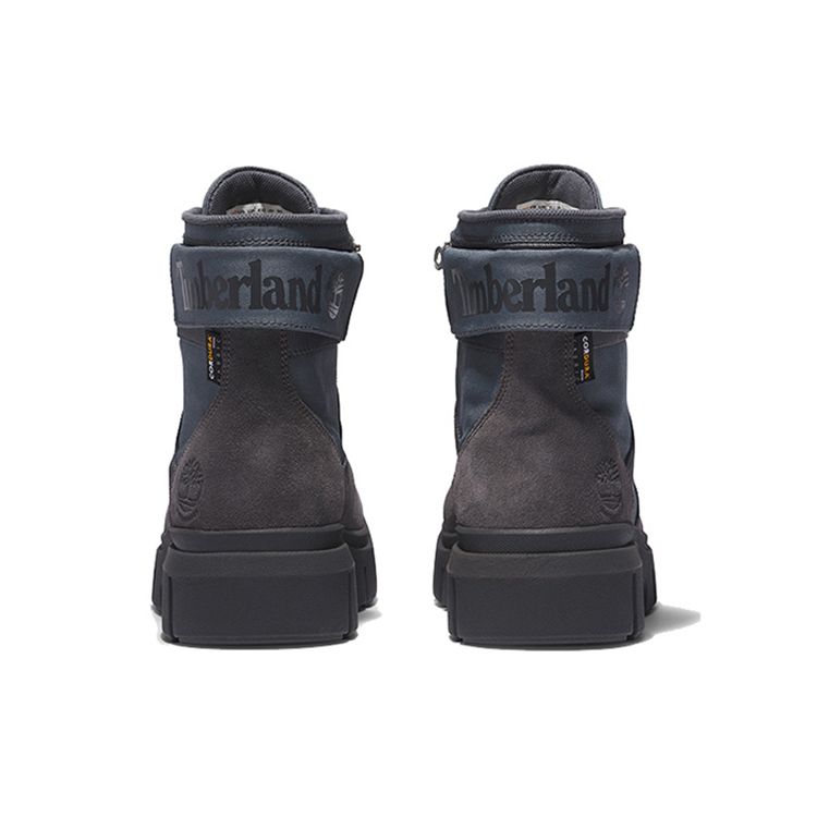 Timberland Другие прочные повседневные удобные короткие ботинки мужские уличные ботинки серо-синие A2KWWM