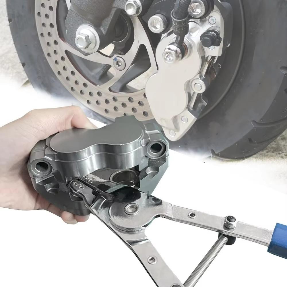 Locking Brake Caliper Pliers Piston Removal Hand-Held Disassembly Tool Motorbike Repair