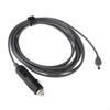Satellite Car Dc Power Cable Gray Replacement To Cigarette Lighter Plug for Boats 12V