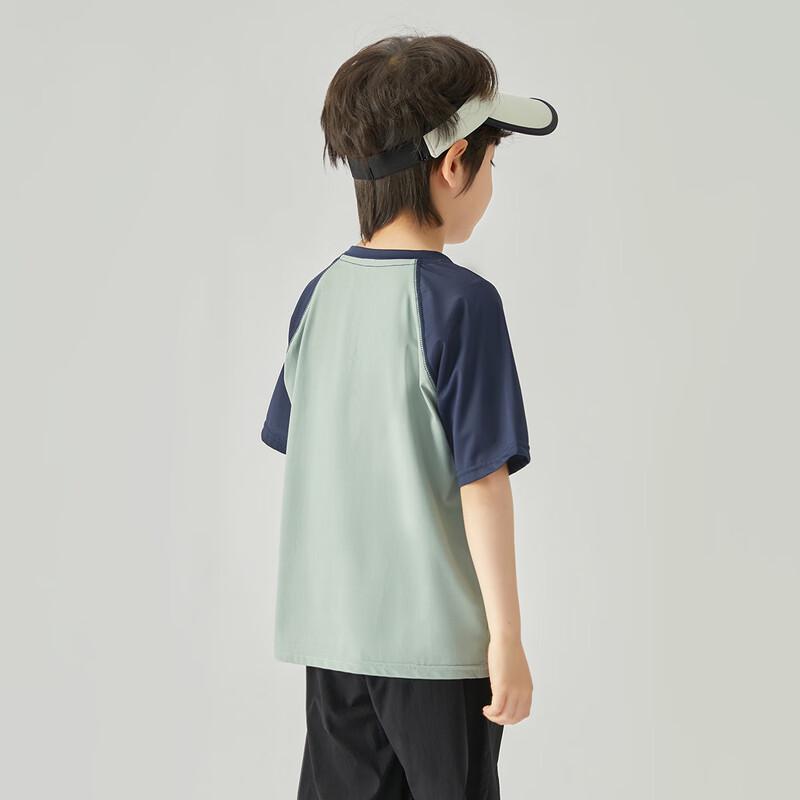 Duoduojia Boys' Lightweight Ice-Feel Sports T-Shirt