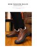 Men's Snow Boots: Autumn/Winter Cotton, Outdoor Sports, Velvet-Lined, Thick Casual Mid-Cut Leather Shoes