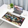 Anime Print Mouse Pad, Anti‑Slip Desktop keyboard Mat, for PC Laptop Gaming Working Daily Use, Cool Festival Surprise Gift