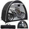 Уличное хранение Велосипедные чехлы Большое пространство Складные Портативные Уличные Палатки для шоссейных велосипедов Водонепроницаемые Складные Велосипедные средства защиты
