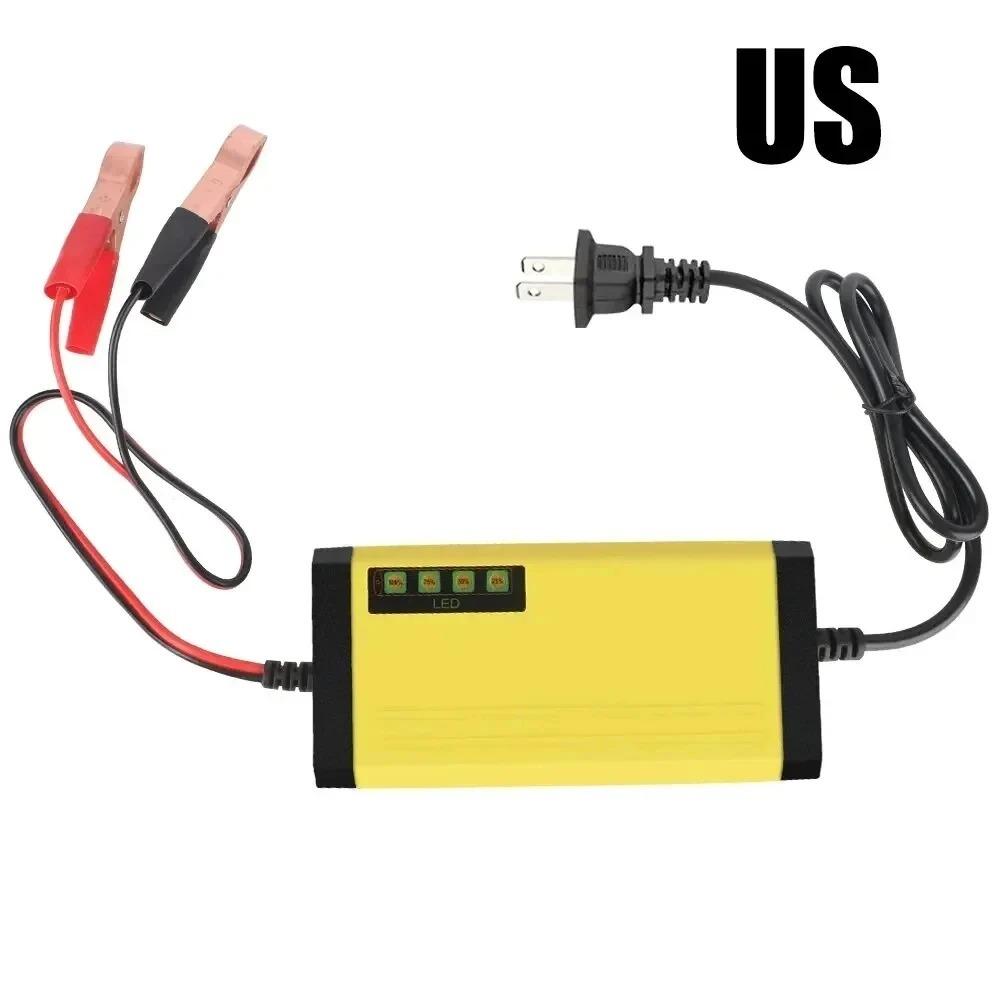 12V 2A Car Battery Charger LED Display Power Adapter Lead Acid Battery Charger  Lead Acid Battery