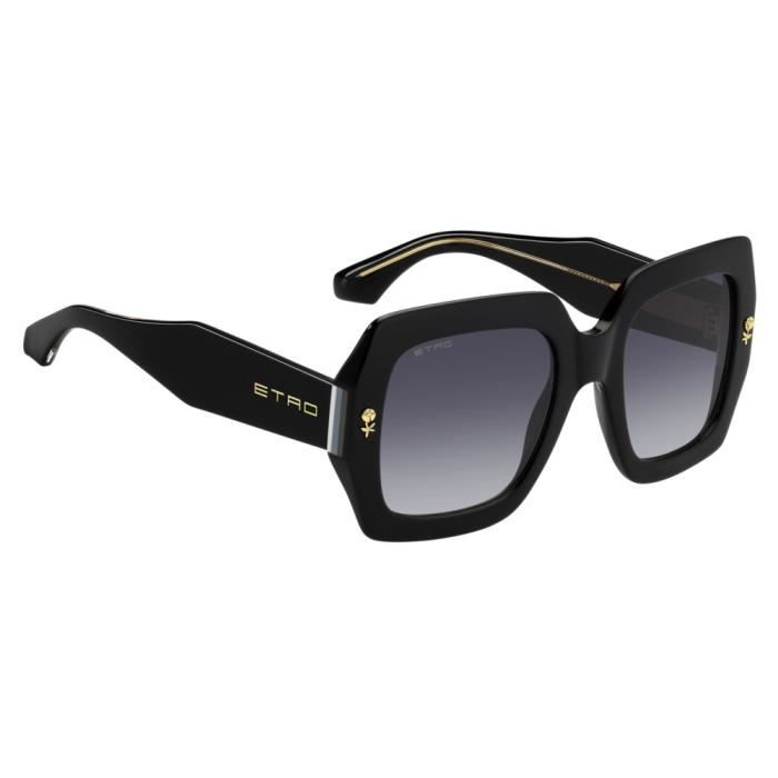 Lunettes de Soleil Etro ETRO 0011/S 53/23/145 BLACK/GREY SHADED acétate femme ETRO 0011/S