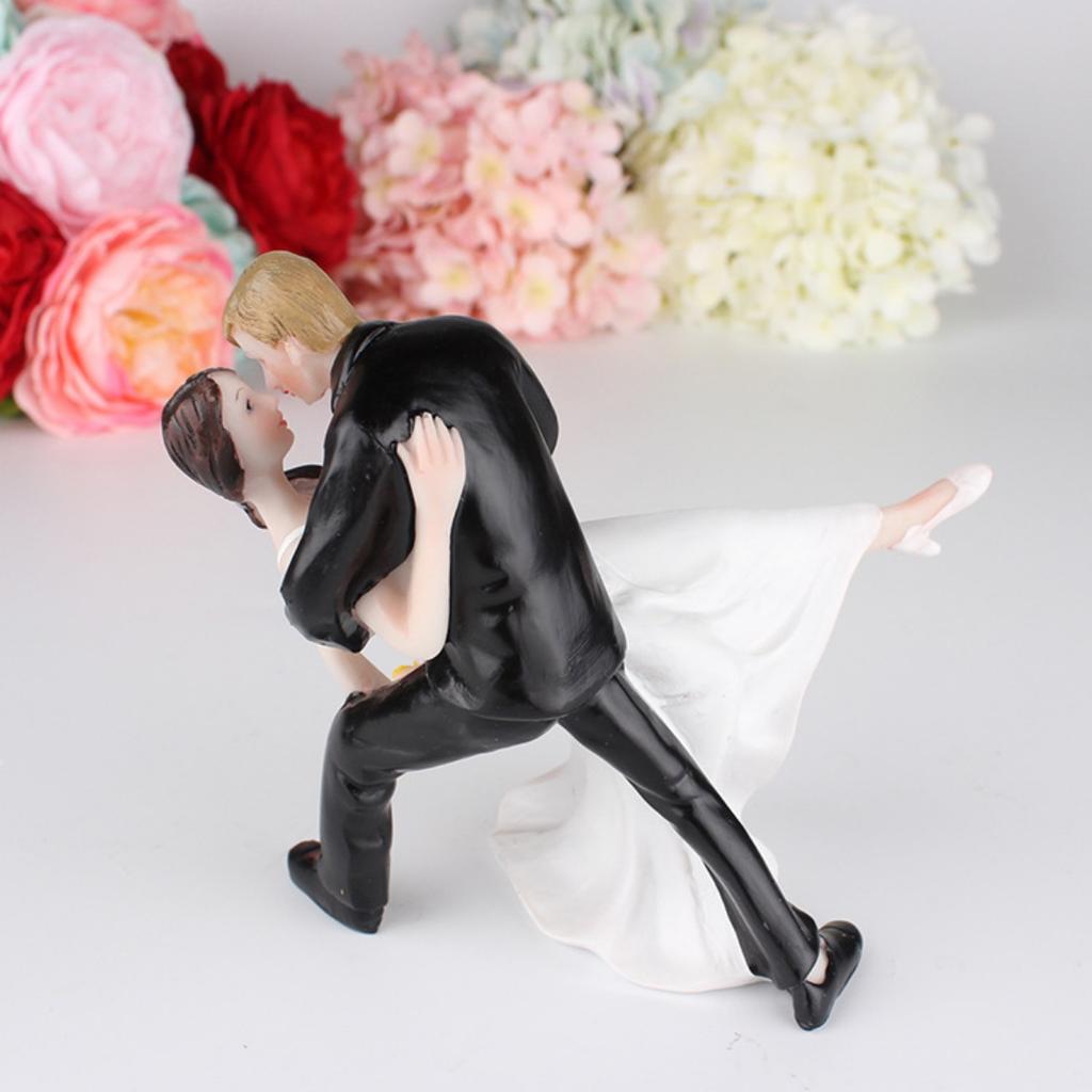 Свадебный торт Топпер Танец жениха и невесты Танго Фигурка Декоративное украшение для свадебной вечеринки