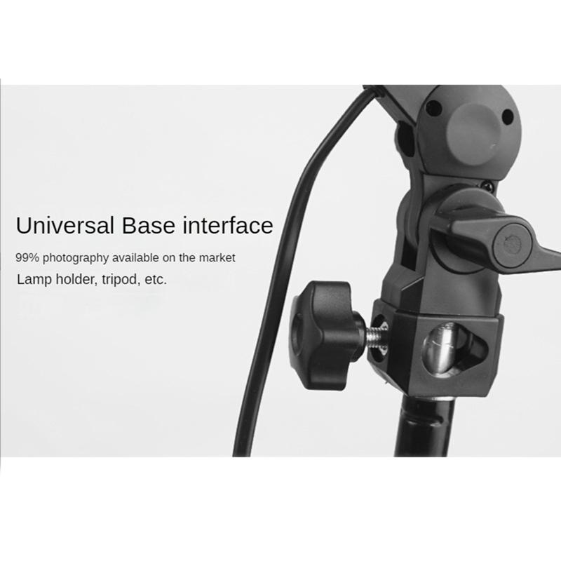 Photography E27 Bulb Stand With Umbrella Holder, 1.8m Cable Us Plug, Photo Studio Light Lamp Bulb Mount Socket For Studio Shooting