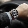 Casio Серия Vintage Квадратные Простые Спортивные Водонепроницаемые Кварцевый Механизм Стальной Ремешок Мужские часы Черные AE-1200WHD-1A