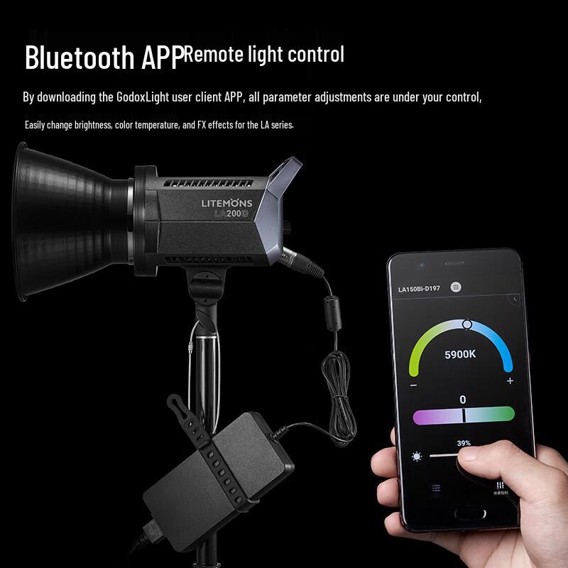 Светодиодные видеосветы серии Godox LA и студийные аксессуары