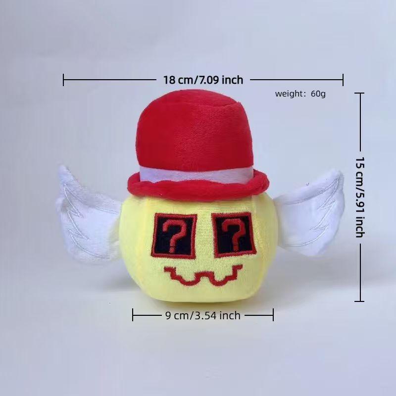 Steal A Brainrot Jandel Plush Toy Cute House Dolls Game Surrounding Blue No. 67 Toys Soft Toys For Kids Birthday Gifts