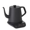 Shiroka Temperature Adjustment Electric Kettle Black Setting Function In Retention Boiling Prevention SK-D171 [Capacity 0.8L/Temperature 1℃