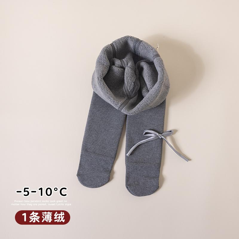 Зимние детские носки с плюшем и утолщенные колготки для девочек