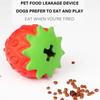 Strawberry Shaped Dog Chew Toy Tooth Cleaning Dog Grinding Teeth Toy  Puzzle Toys