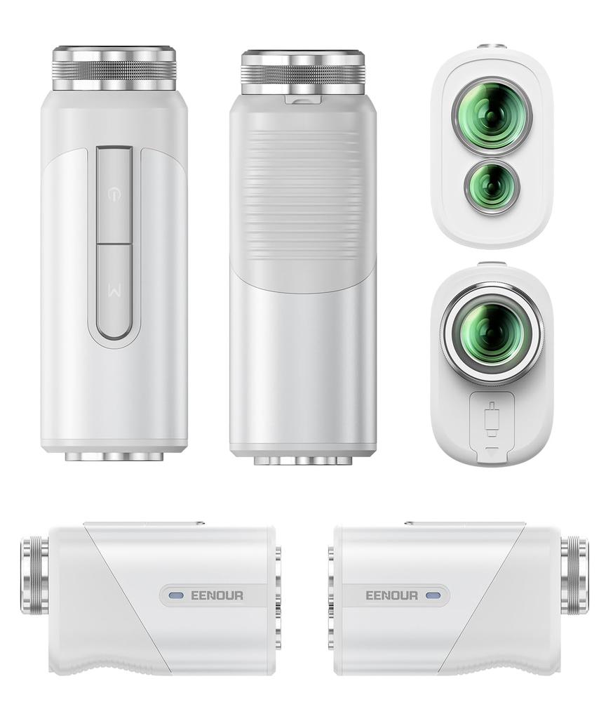 Лазерный дальномер для гольфа EENOUR Мини-измерение Самое быстрое измерение Высокопрозрачная линза Совместимость с 874yd Сверхмалая разница высот