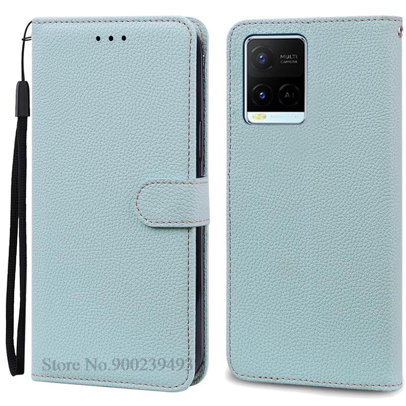 For Vivo Y21 2021 Y21S Case Wallet Flip Case For Vivo Y33S Y33T Y32 Y21T Y21E Y21A Y21G VivoY21 Silicone Cover Coque Fundas Etui