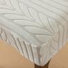 Soft Jacquard Chair Slipcover Anti-dirty Seat Cover Modern Chair Cushion Cover  Restaurant