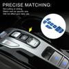 TUCKBOLD Gear Shift Panel Button Handbrake Parking Brake Sticker Console Interior Trim P AUTO HOLD Button Blue for Hyundai Tucson 2022 2023 Hybrid