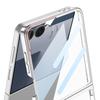 Подходит для чехла для мобильного телефона Samsung ZFlip7, защитная пленка с гальваническим покрытием Phantom с полной инкапсуляцией для складного экрана, полностью прозрачная жесткая ПК-оболочка