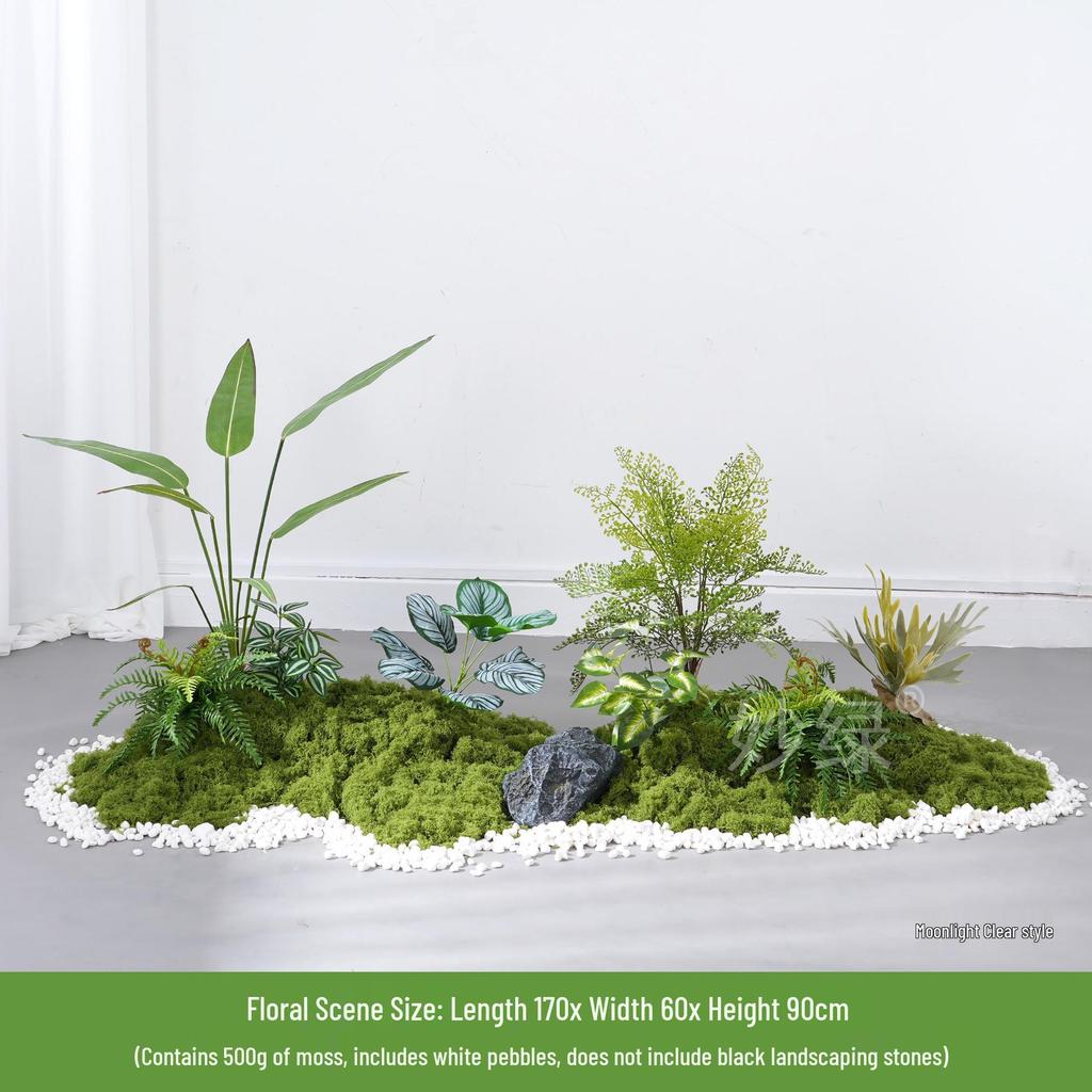 Bionic Fake Plants for Indoor Decoration: Living Room, Window Display, Under Stairs, Corner Arrangement.