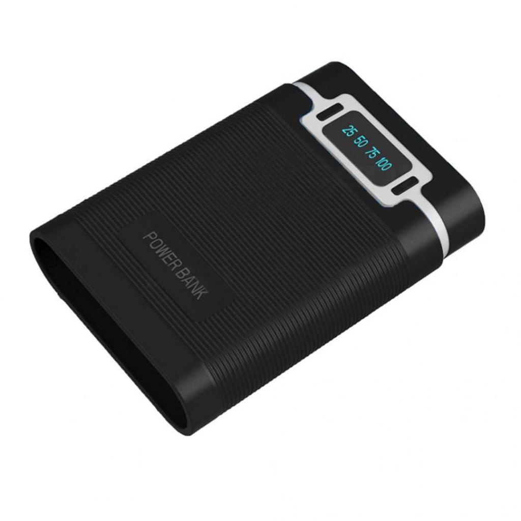 Портативный 4-слотовый ЖК-дисплей DIY Power Bank Case Box 18650 Держатель зарядного устройства