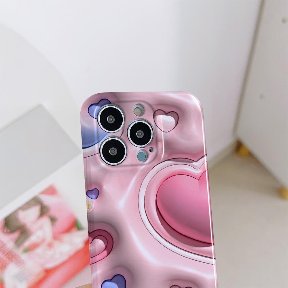 Для iPhone 16 15 14 Pro Samsung S23 A52 A33 A73 A53 Huawei Xiaomi Redmi Note 12 OPPO Vivo мультяшный цветочный дизайн полный защитный жесткий чехол для телефона