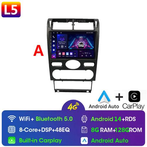2din Android14 автомобильное радио мультимедиа Carplay авто GPS навигация для Ford Mondeo Mondeo 3 2000 2001 2002 2003 2004 2005 2006-2007
