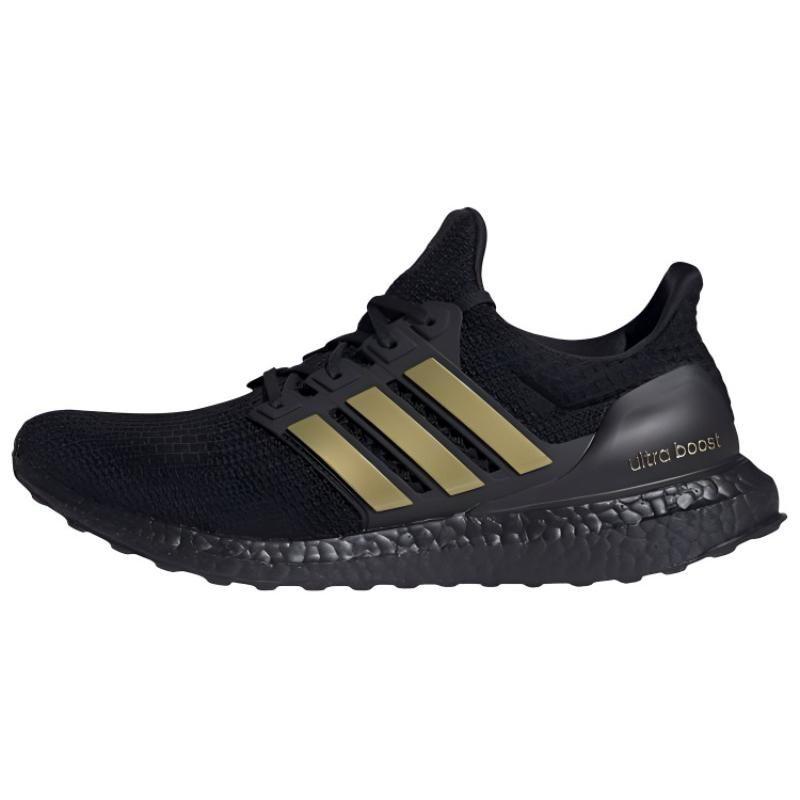 adidas ULT Амортизация Противоскользящая Амортизация Противоскользящая Низкие Повседневные Беговые Кроссовки Унисекс Черный Золотой FU7437