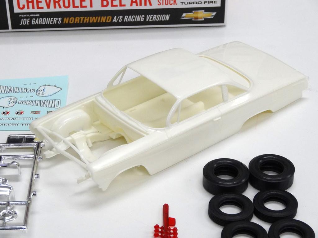 Платтс 1962 Chevrolet Bel Air SS 409 Turbofire 1/25
