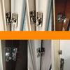 Stainless Steel Right Angle Door Latch Multi-functional Toggle Latch Cabinet Lock  Furniture