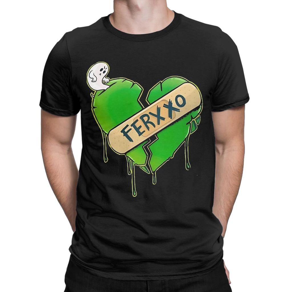 Broken Heart El Ferxxo Novelty Graphic 100 Cotton Tshirt Feid Tees Tops For Unisex