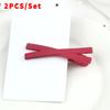 2pcs/set Candy Colors Hair Clips Sweet Solid Color Hairpins for Girls Kids Headwear Barrettes Don't Hurt Hair Accessories Gifts