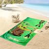 Name Custom Little-Yoda Print Beach Towel, Large Soft Quick Dry Towel for Beach Camping Swimming