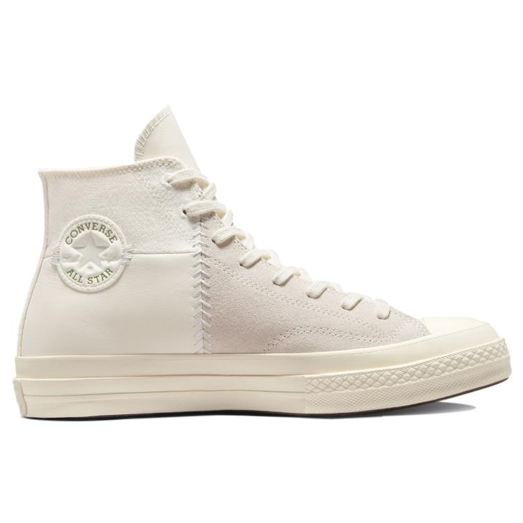 Chuck 70 Converse Crafted Высокие кроссовки из смешанных материалов 'Egret' 172666C