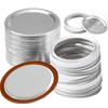 Mouth Covers Tinplate Split Type Good Sealing Performance Canning Lids Widely Used Classic Color  Storing Spices Candie Biscuits