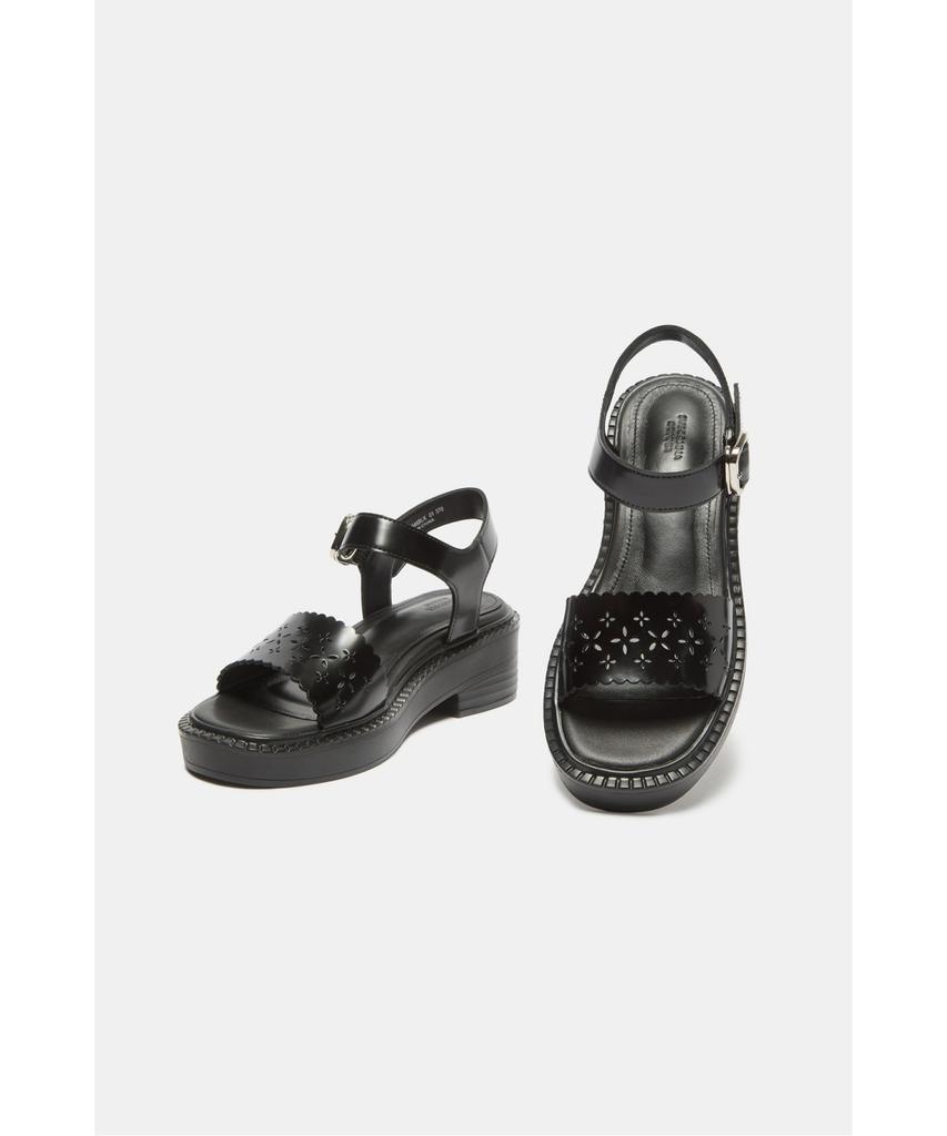 Suecomma Bonnie Punching Mid Sandal(Black)_Dg2Am26046Blk