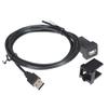 USB Connector for Toyota Spare Switch USB13 Beat-Sonic Hole,